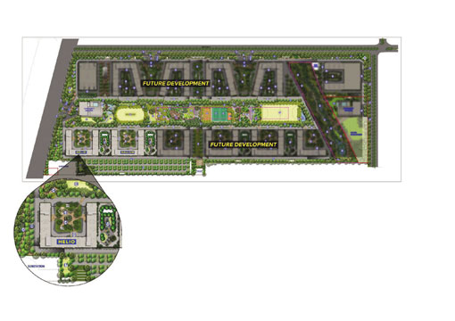 master plan Máhindra ÍvyLush
- Master Plan